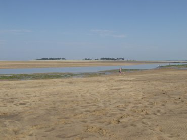 Photograph of the beach, Wells-next-the-Sea, Norfolk, England