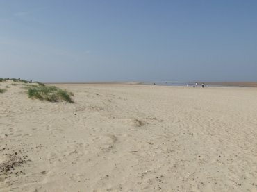 Photograph of the beach, Wells-next-the-Sea, Norfolk, England