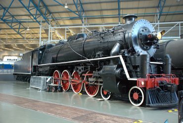 Photograph of the KF7 Chinese Locomotive, York, North Yorkshire, England