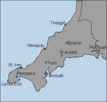 County of Cornwall scenes, views, pictures, photographs, landscapes, locations, attractions and places of interest.